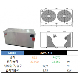 공냉식-분리형 공조용 (UWA 10F)