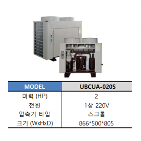 UBCUA-020S (스크롤압축기)