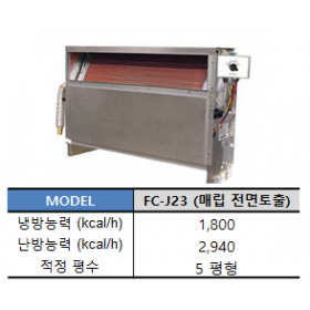 마루설치 매입형 (FC-J23)