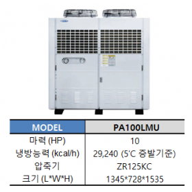 PA100 (10HP) ZR 스크롤 (R22)