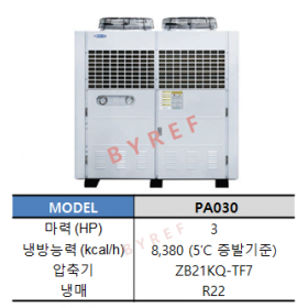 PA030 (3HP) ZB 스크롤 (R22)