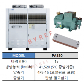 PA150 (15HP)(오일펌프 포함 압축기)