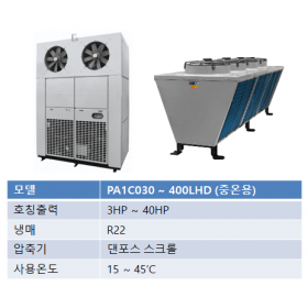 PA 타입 (1 사이클) 댄포스 스크롤 중온용